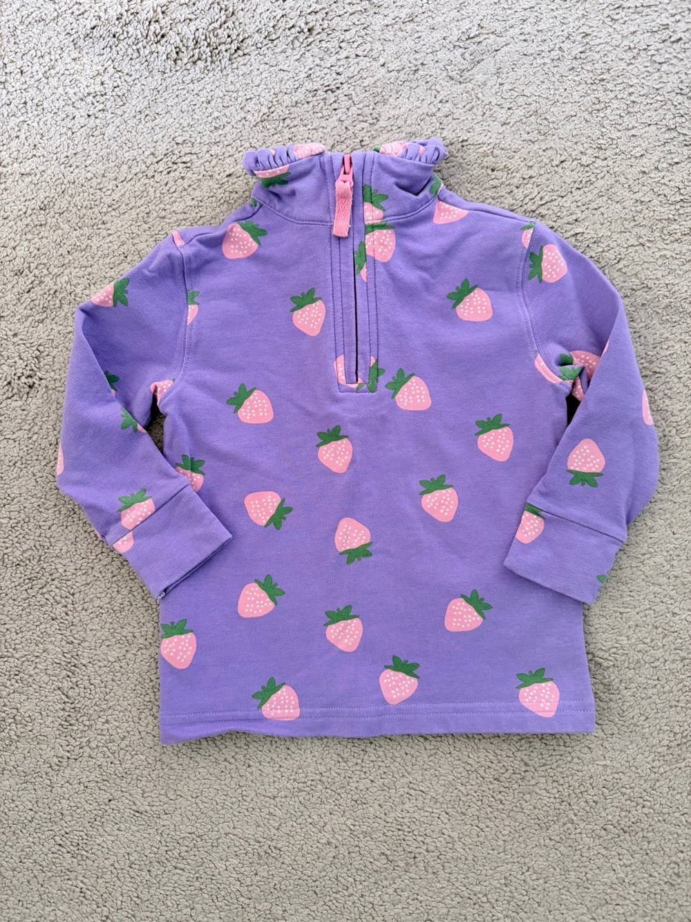 TBBC Half-zip Sanibel Strawberry